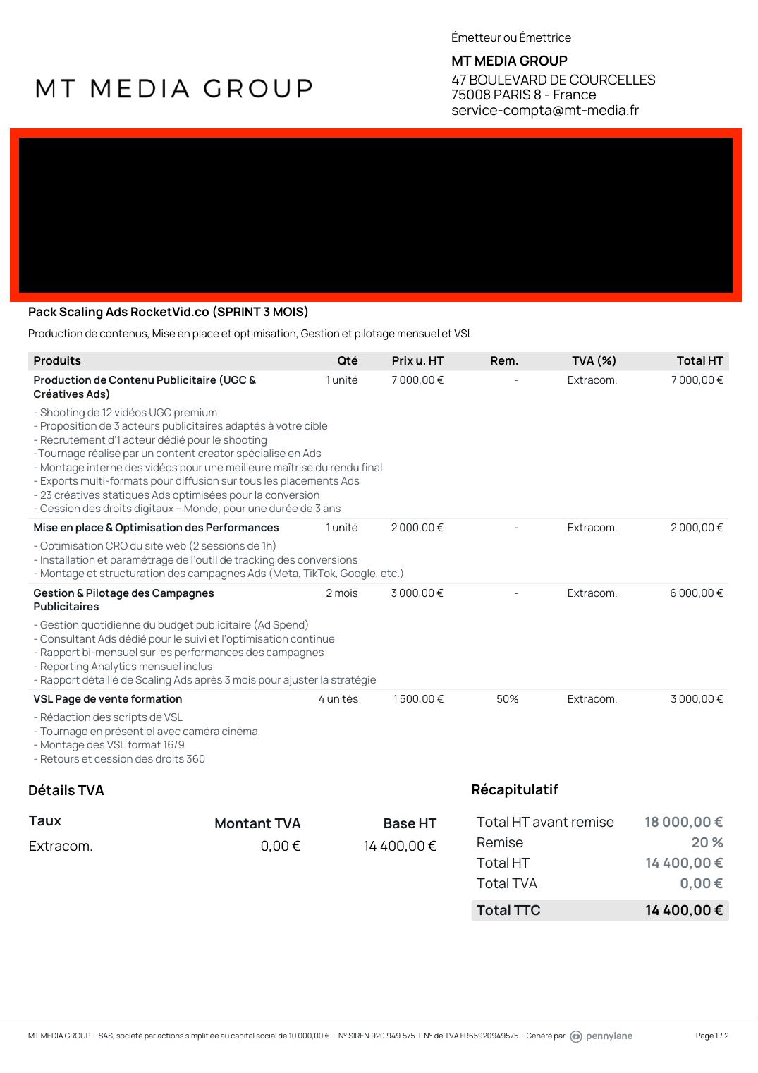 Devis — The Coach Online & Education